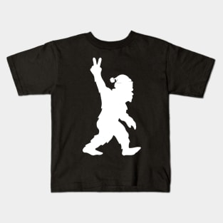 Sasquatch Christmas Kids T-Shirt